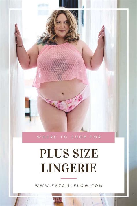 where to shop for plus size lingerie