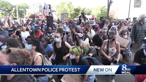 Allentown Protests Continue For The Third Day After Police Use Force