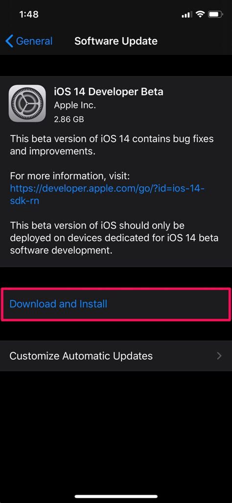 Ios 14 Beta Download Now Available