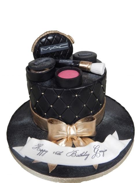 Glammed up cakesdecor make cake makeup birthday cakes cupcake. Mac Make Up Cake