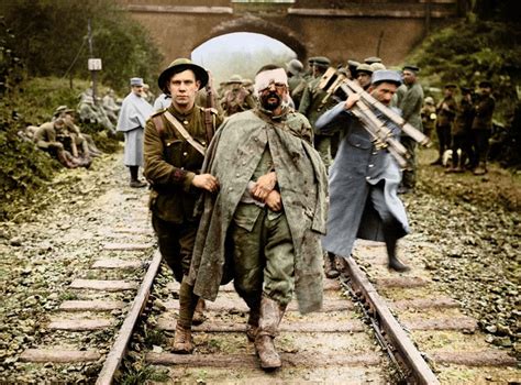 Incredible Colour Photos Of The Bloody Conflict Mark 100 Years Since
