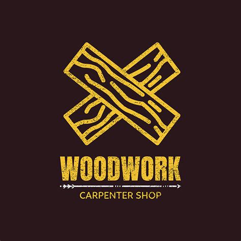 Wood Working Awesome Woodworking Logo
