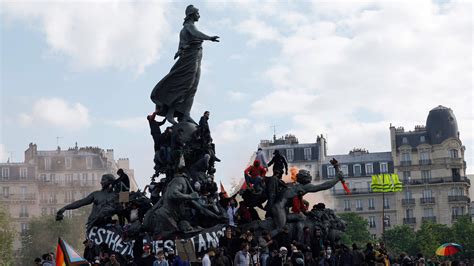 Anger Over Pensions Law Fuels May Day Protests In France The New York