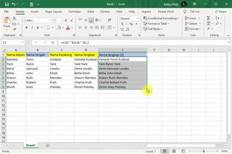 Cara Membuat Semua Data Di Excel Terpindah Posisi dengan Mudah