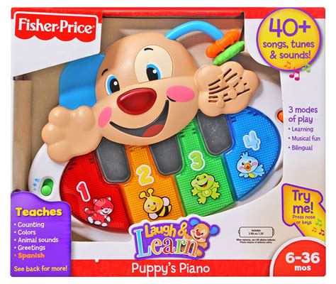 Fisher Price Laugh And Learn Puppy Piano 6 36 Months Shop Baby Toys