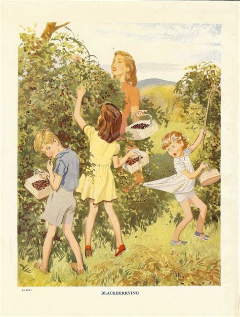 Vintage Book Illustration Via Etsy Children Illustration Childrens