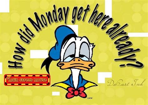 An Image Of A Cartoon Character With The Words How Did Monday Get