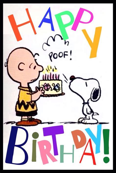 Happy Birthday From Charlie And Snoopy Pictures Photos And Images For