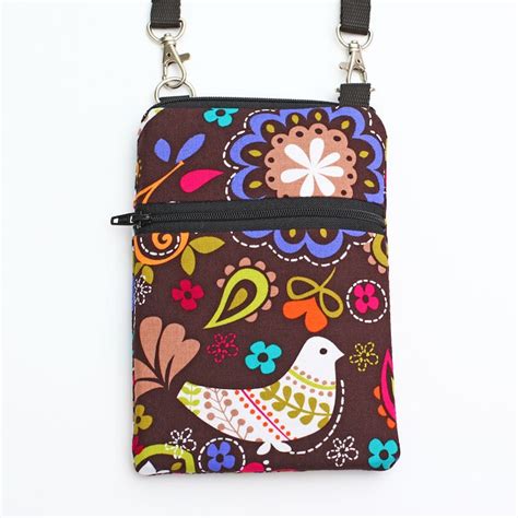 Bird Iphone Crossbody Iphone 11 Travel Bag Galaxy S10 Phone Etsy