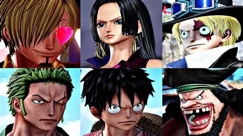 Jump Force One Piece Characters All Special Quotes And Interactions