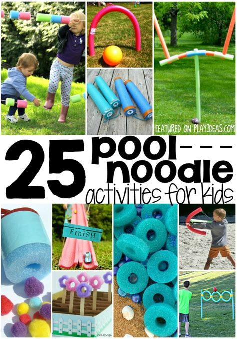 25 Super Cool Pool Noodle Activities