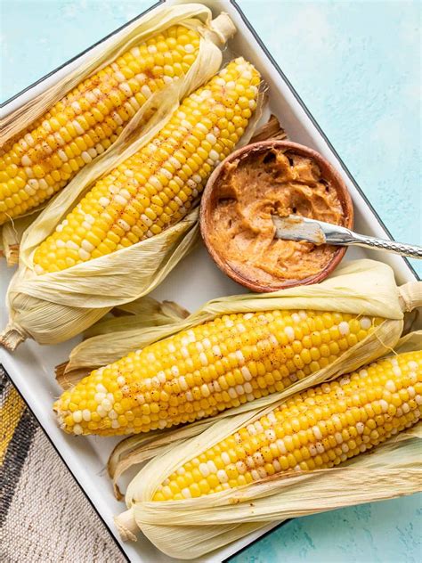 Oven Roasted Corn With Honey Chili Butter Fun Facts Of Life
