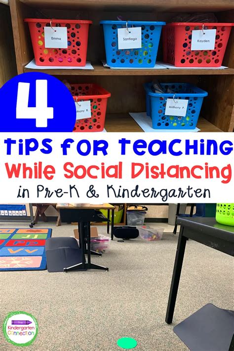 Tips For Teaching With Social Distancing In Pre K And Kindergarten