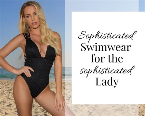 Sophisticated Swimwear For The Sophisticated Lady Dolcessa Swimwear