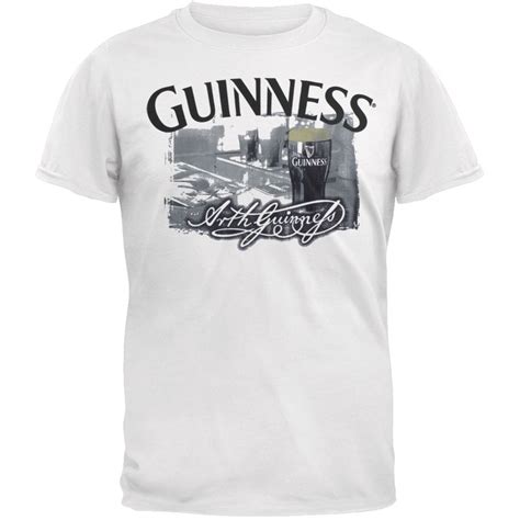 Guinness Guinness Black And White T Shirt