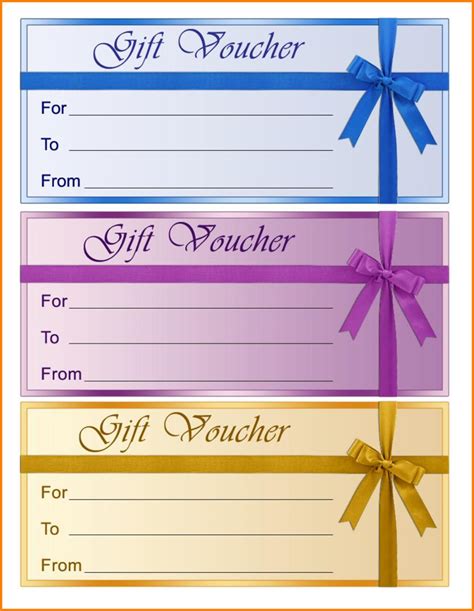 Gift Certificate Templates To Print For Free Activity Free Coupon Template Gift