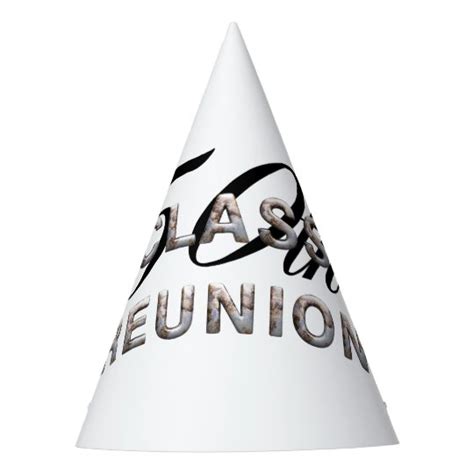 Tee 50th Class Reunion Party Hat