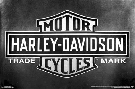 Best match ending newest most bids. Harley-Davidson Motorcycles Official Trademark Logo Poster ...