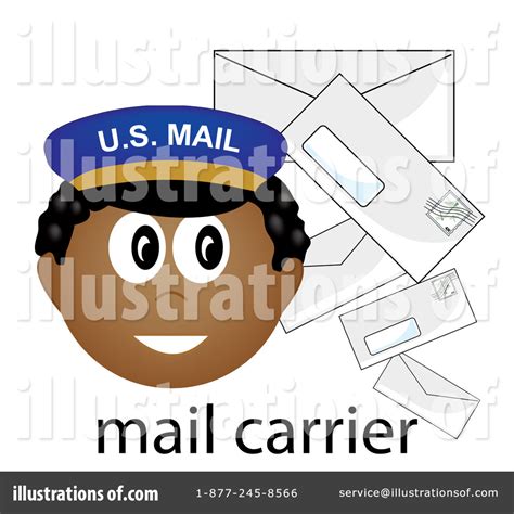 Mail Carrier Clipart 89151 Illustration By Pams Clipart