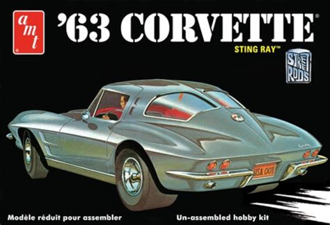Amt 125 1963 Chevy Corvette Model Kit