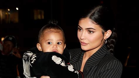 kylie jenner and 1 year old stormi share “harper s bazaar” cover — photos allure