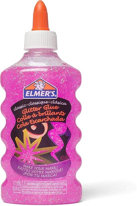 Elmers 2022912 Liquid Glitter Glue Washable Gold 6