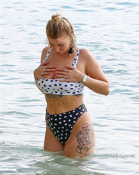 olivia buckland shows off her curves in a high waisted bikini daily mail online