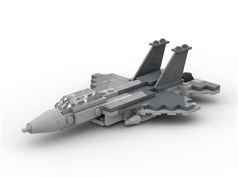 Lego Moc F 15 Eagle Jet Fighter By The Bobby Brix Channel Rebrickable