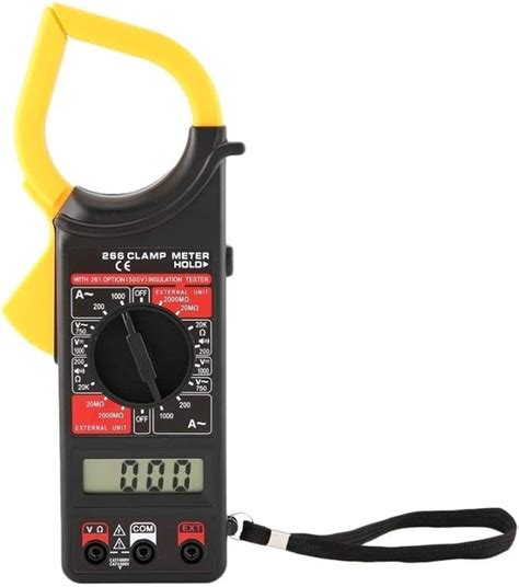 Dt266 Digital Current Clamp Meter Buzzer Data Hold Non Contact