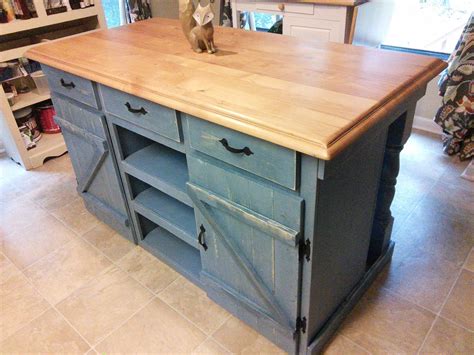 How to make a kitchen island from a table. Ana White | Farmhouse kitchen Island - DIY Projects