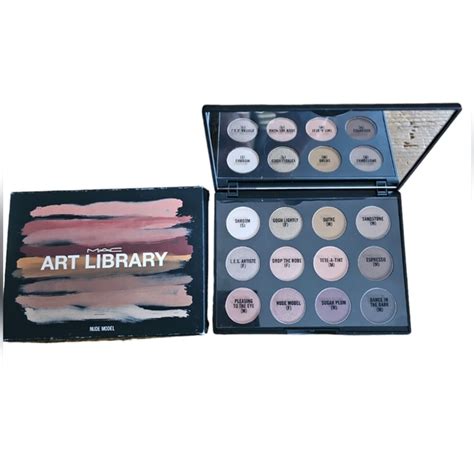 Mac Cosmetics Makeup Mac Nude Model Art Library Eyeshadow Palette