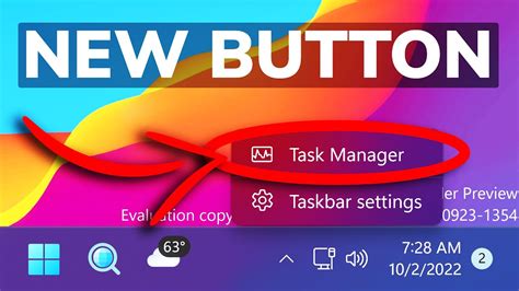 How To Enable New Task Manager Button On Taskbar Right Click In Windows