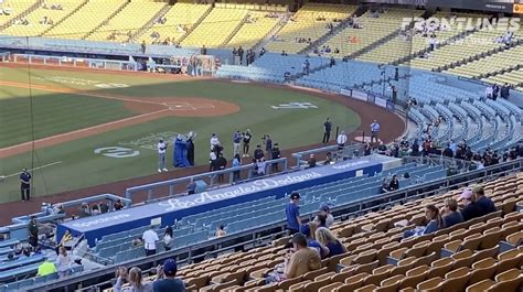 Watch La Dodgers Stadium Almost Empty As Team Honors Anti Catholic Drag Group The American