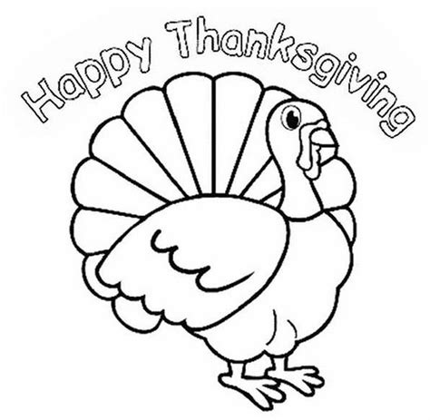 Printable Thanksgiving Coloring Pages Pdf