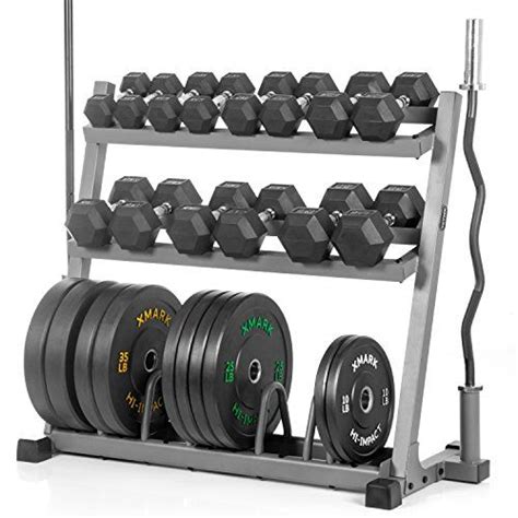 Vertical Dumbbell Hex Weight Storage Rack Stand Gym Storagetree Holder