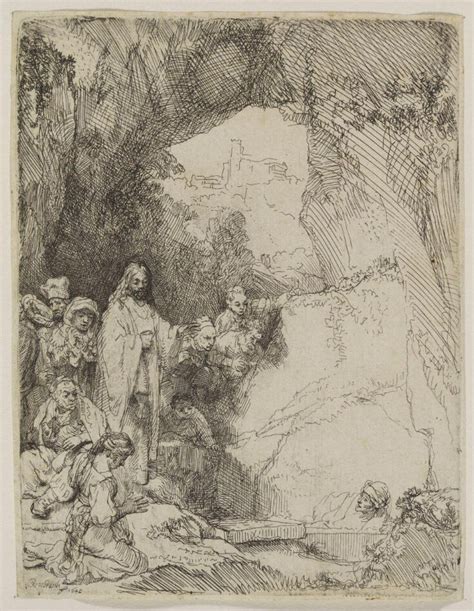 The Raising Of Lazarus Small Plate Rembrandt Van Rijn Vanda Explore