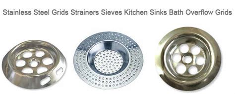 Stainless Steel Grids Sieves Strainers Kitchen Sinks Grids