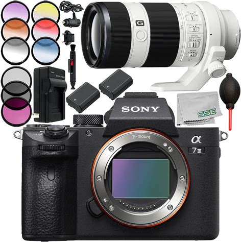 Sony Alpha A7 Iii Mirrorless Digital Camera With 70 200mm F4 G Oss