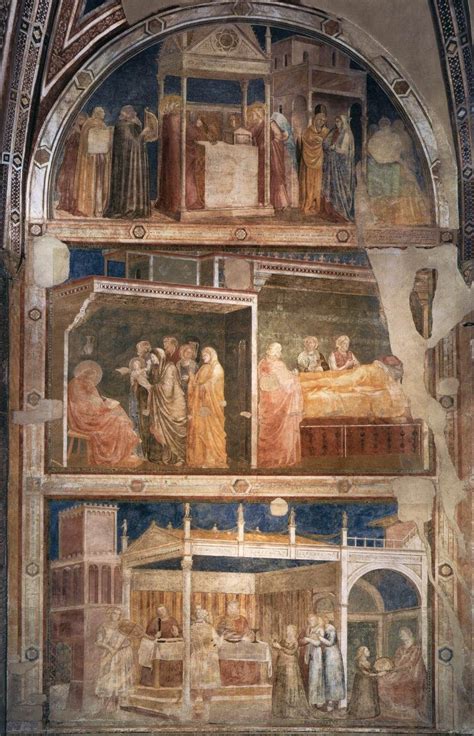 Giotto Di Bondone Scenes From The Life Of St John The Baptist North