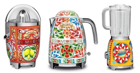 Dolce And Gabanna Collaborates With Smeg Once Again For Colorful
