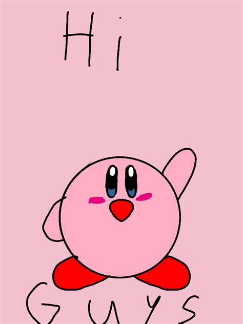 Kirby Says Hi : Kirby