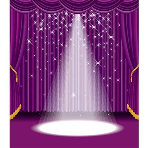 Purple Stage Curtain Eps Vector 04 Background For Photography