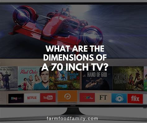70 Inch Tv Dimensions What Are The Standard Sizes