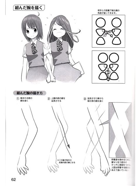 Female Anime Arm Drawing The Arms Consist Of Three Basic Sections