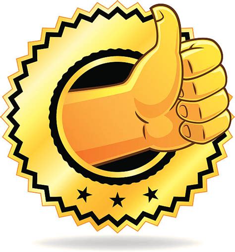 Gold Thumbs Up Stock Photos Pictures And Royalty Free Images Istock
