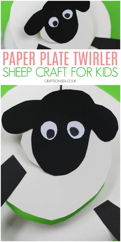 Paper Plate Sheep Craft Sheep Crafts Spring Crafts For Kids Crafts