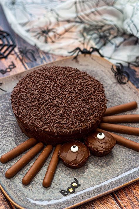 Gâteau araignée pour Halloween - Amandine Cooking | Gateau halloween
