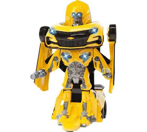 Dieses beliebte transformers spielzeug ist halb dinosaurier und halb roboter. Dickie Spielzeug Transformers 5 Robot Fighter Bumblebee ...