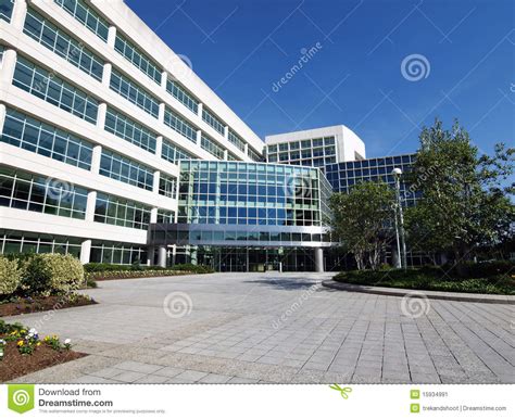 Modern Government Office Building Stock Image Image Of Architecture