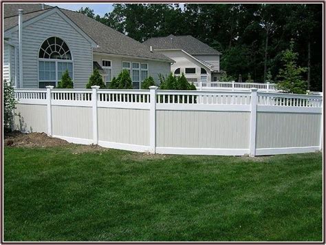Today, new manufacturing practices give home and property owners and an endless array of choices. Supernormal 4 Foot Vinyl Fence Panels | Vinyl privacy ...
